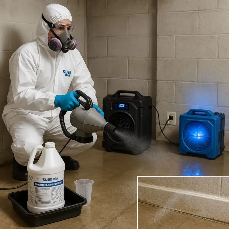 Sanitization and Odor Removal process in Echols County, GA